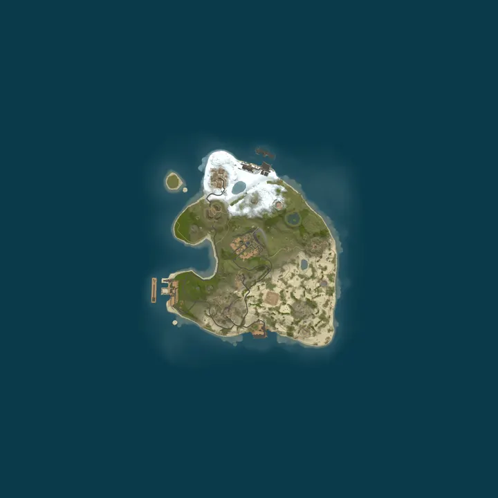 Map of IRCP - Test Server