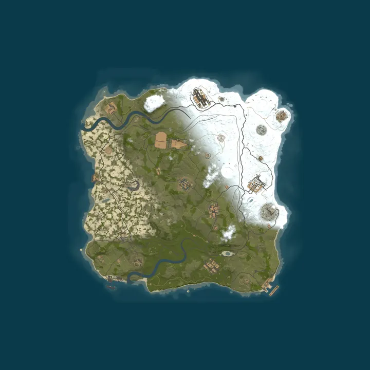 Map of WARBANDITS.GG 2X Weekly |Solo/Duo/Trio|Shared BPs| Just Wiped
