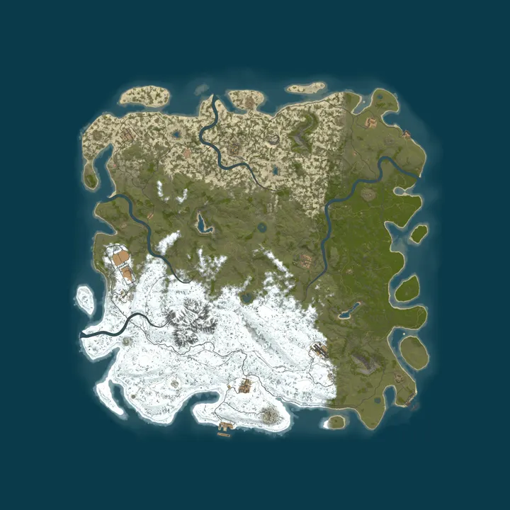 Map of Rust by g-portal.com