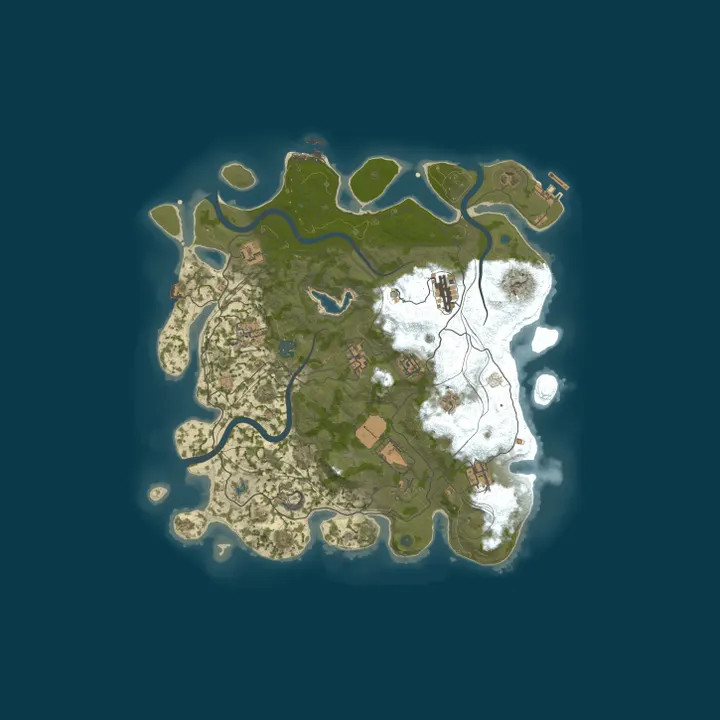 Map of Intoxicated ZA Solo/Duo/Trio 2x - Wipe in a few hours