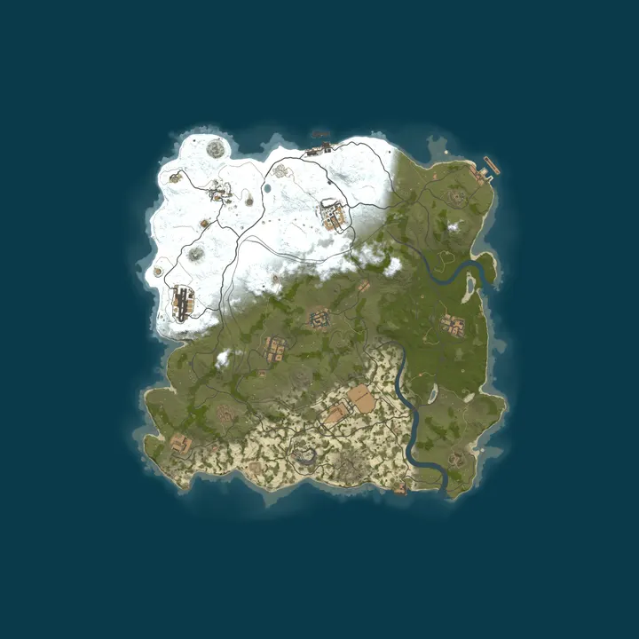 Map of WARBANDITS.GG 3X |Solo/Duo|LootX3| JUST WIPED