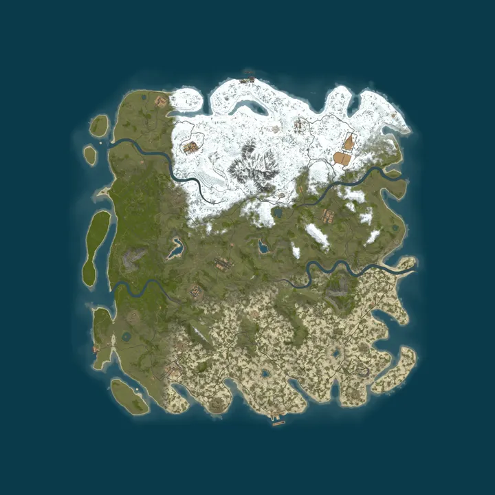 Map of Deadman's Shore