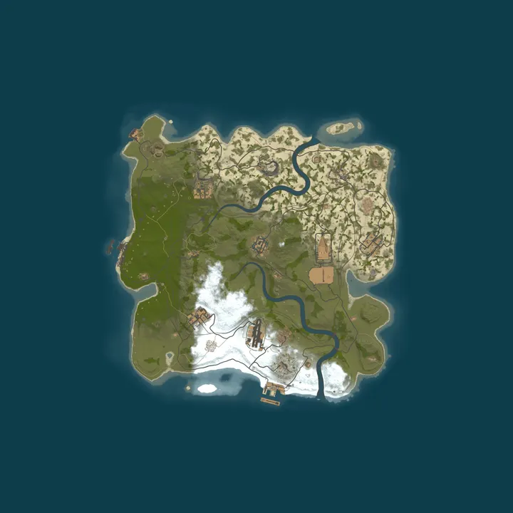 Map of [LATAM] Caramelo X2 Solo/Duo | 21/10 Wipe