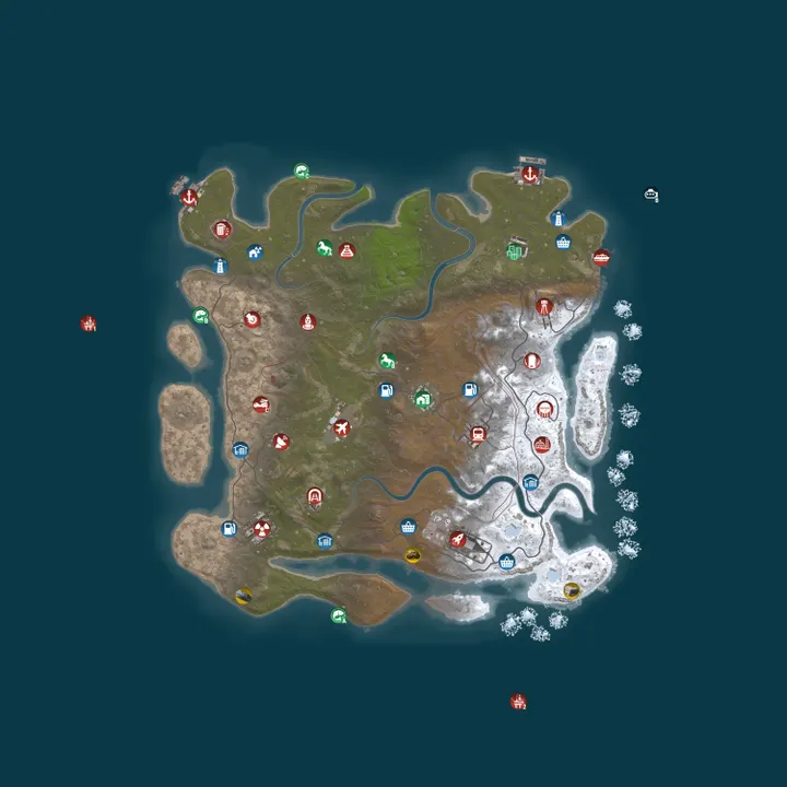 Map of Magic Rust #29 — Modded 2x (Solo/Duo) | Pyccкий