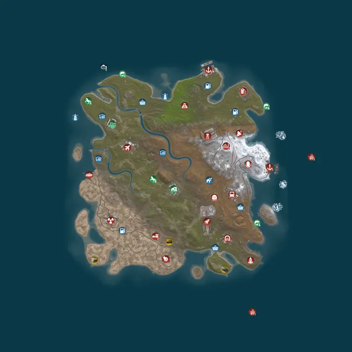 Map of Magic Rust #5 — Modded 2x (Solo/Duo) | Pyccкий