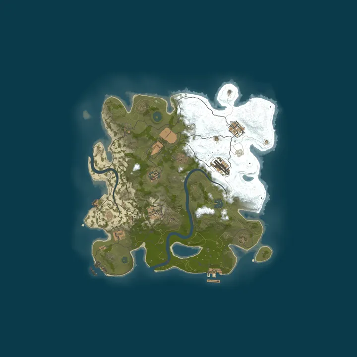 Map of [TR] ArdeliaNetwork | 2X Vanilla+ | Balanced Loot | Monthly