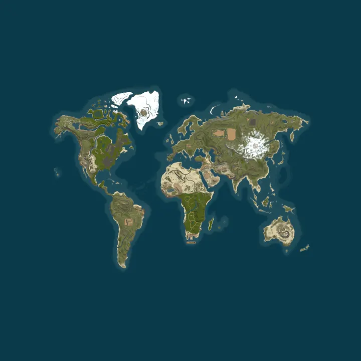 Map of ZAP-Hosting.com Rust serverhosting