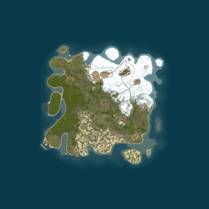 Map of [EU/TR] İNFERNOX RUST | Vanilla | Max 4 | Noob Friendly