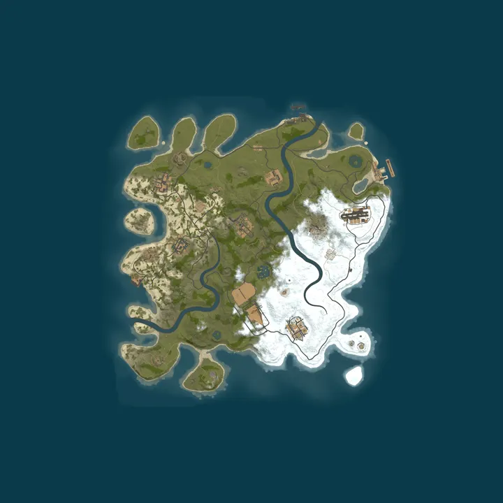 Map of x1000000 - Barren FPS++