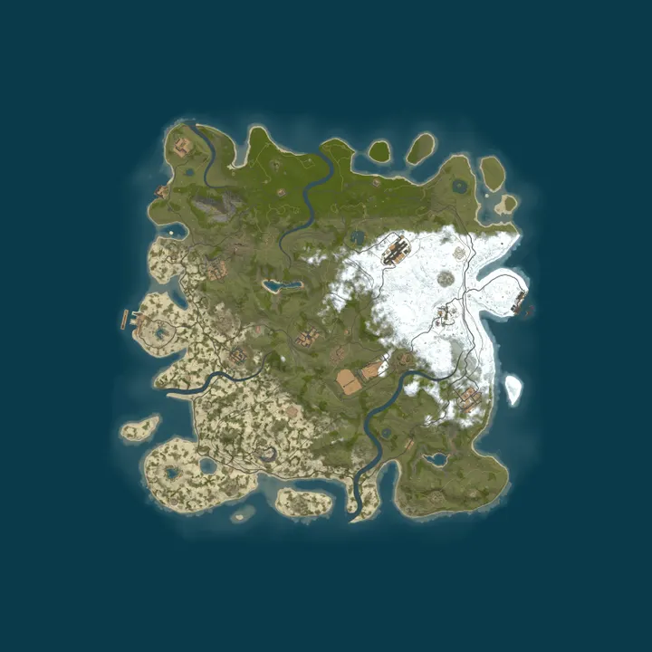 Map of RadZones