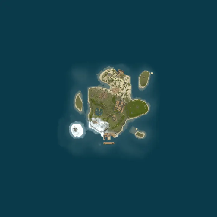 Map of Rust Server