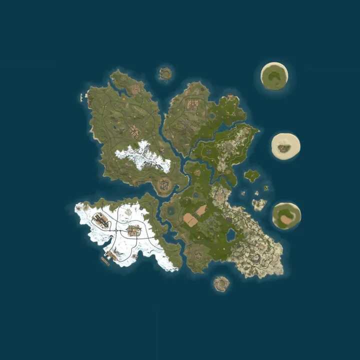 Map of {PVE} Brad's Place | No Killing | No Raiding | Friendly