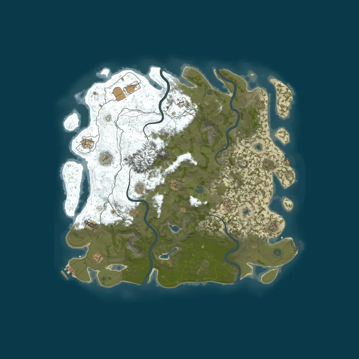 Map of Rusty Sporks PvP  | softcore / noob friendly