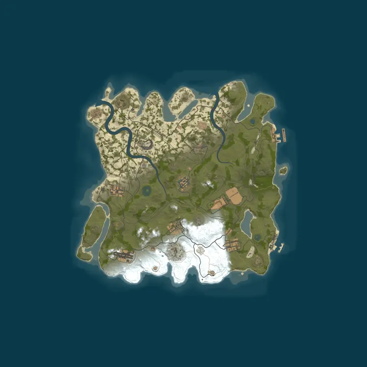 Map of ⦿ ICEFUSE 3X Duo (Solo/Duo|Loot x3|WIPED)