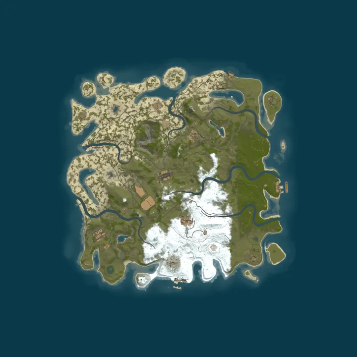 Map of Zombie Land - TEST 1