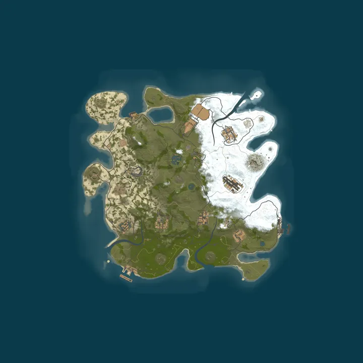 Map of LUCKY RUST | X1000000 | BONUS | PVP I EVENT I