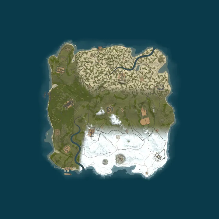 Map of WARBANDITS.GG AU 3X |Solo/Duo/Trio|LootX3| JUST WIPED