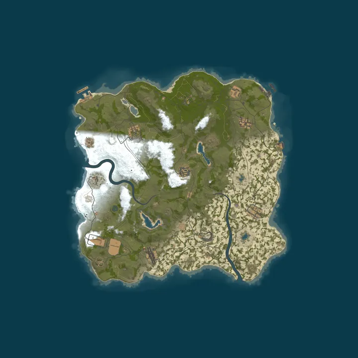 Map of US RustLife.net | Solo/Duo | Fridays | Noob Friendly