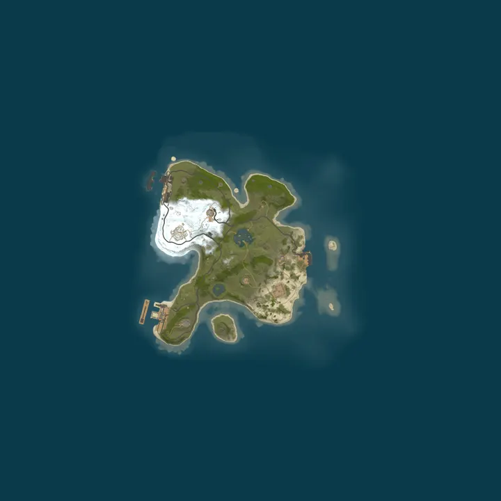 Map of Coco Rust 2x One Grid