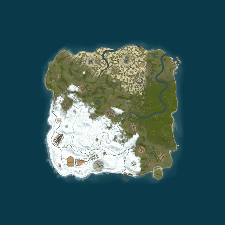 Map of Shadow Island 2X | Bi-Weekly | Quad
