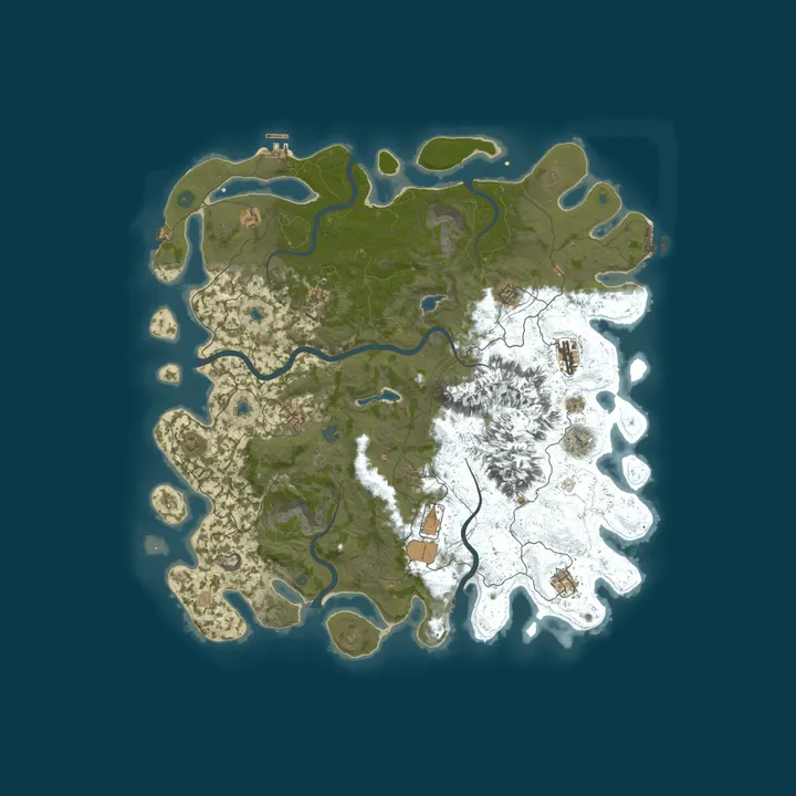 Map of Raven PVE