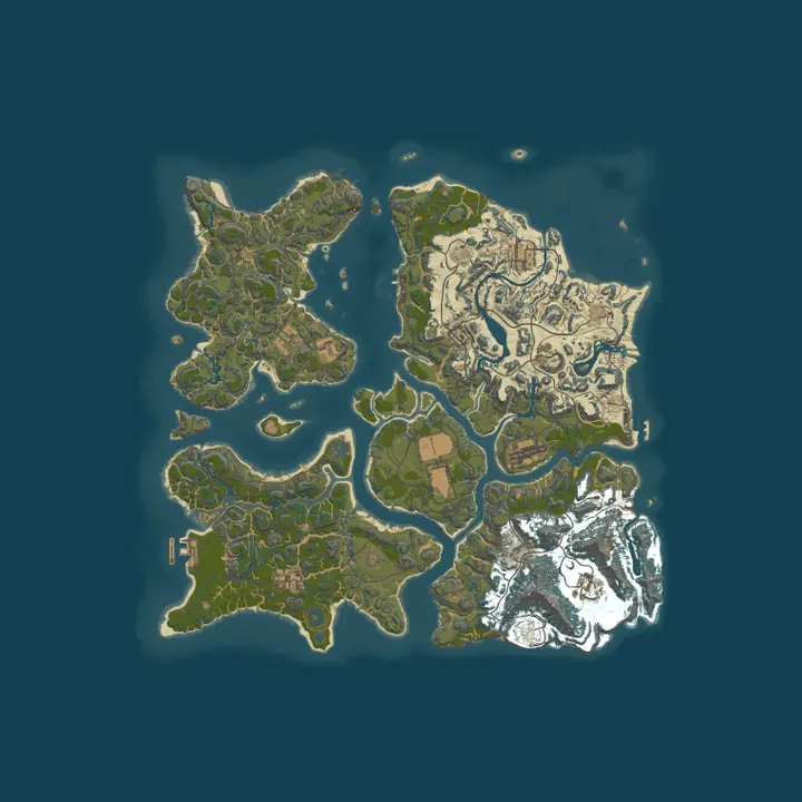 Map of Cracker private map server
