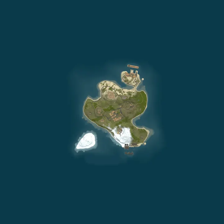 Map of [TR] RUSTTR 3x I Solo/Duo/Trio I No VIP I Wipe: 03.10