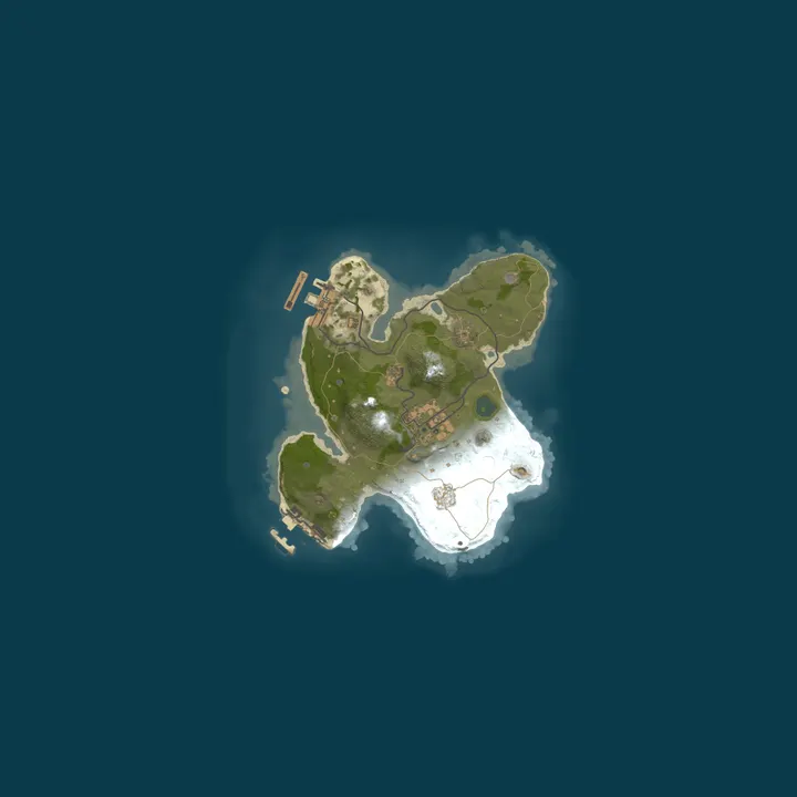 Map of Luxano's Server